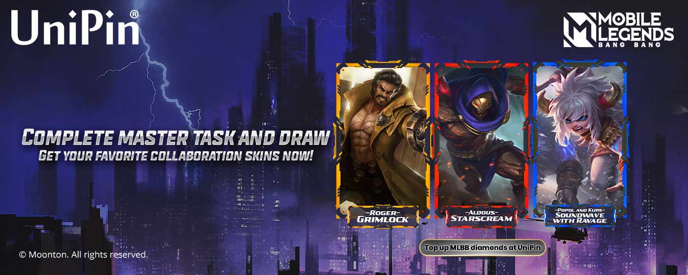 MLBB X Transformers: Earn Free Tokens And Unlock Dream Skins (MY)